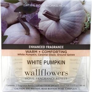 NWT Bath and Body Works White Pumpkin Wallflower Refill